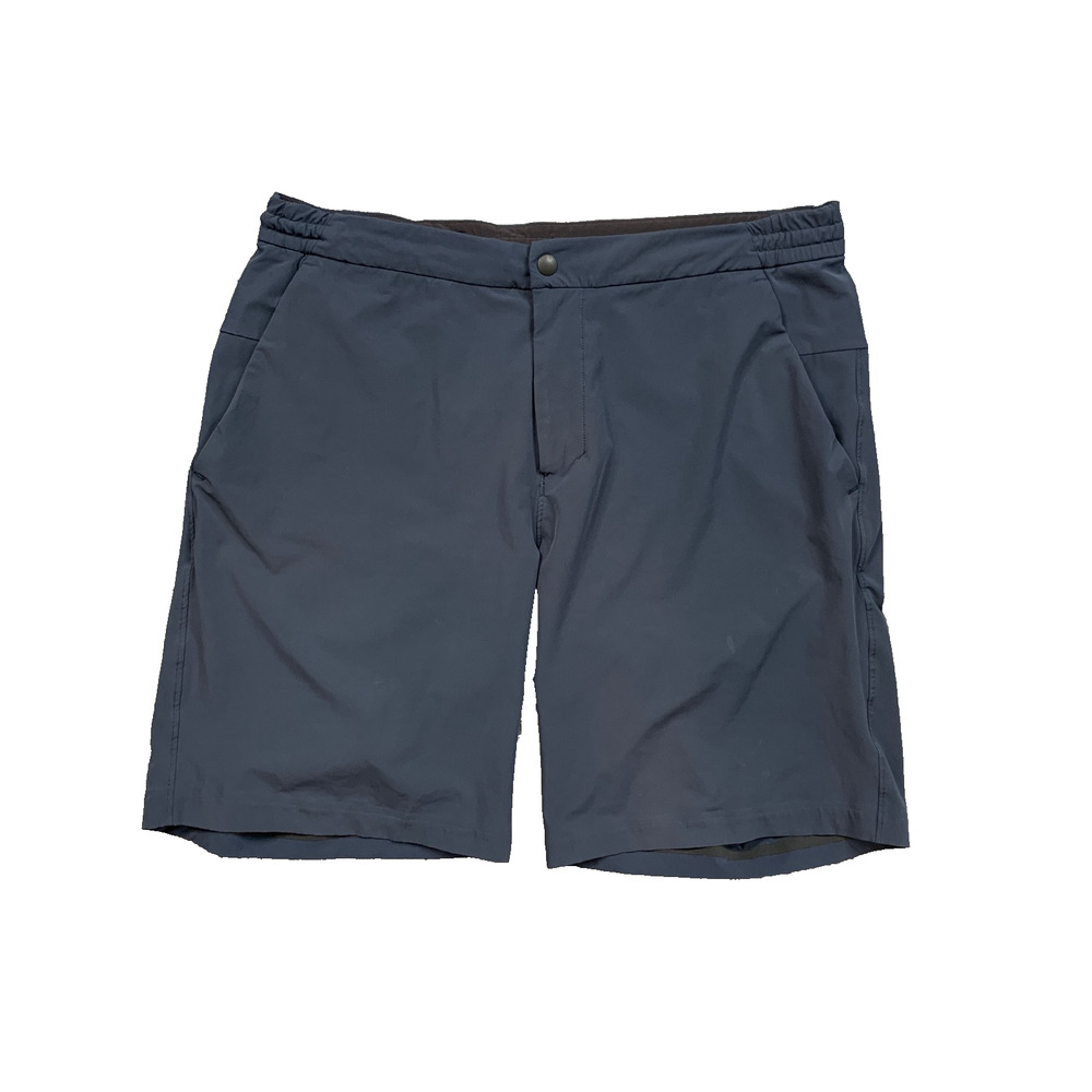 Lululemon Shorts Mens 34 Navy Commission Hybrid Swim Stretch Travel Commute